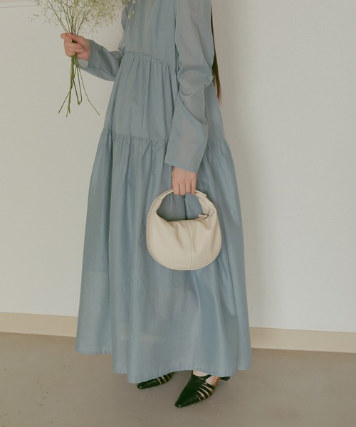 EFOLE(エフォル)の「Round minibag / ラウンド ミニバッグ(ハンドバッグ・レディース・ブラック/ブラウン/イエロー/グリーン/オフホワイト・FREE)」の17枚目の写真