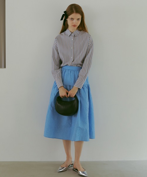 EFOLE(エフォル)の「Round minibag / ラウンド ミニバッグ(ハンドバッグ・レディース・ブラック/ブラウン/イエロー/グリーン/オフホワイト・FREE)」の12枚目の写真