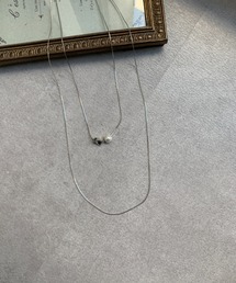 キャシャ2連ネックレス