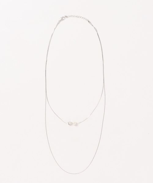 Chez toi（シェトワ）の「キャシャ2連ネックレス（ネックレス・レディース・シルバー/ゴールド・FREE）」の8枚目の写真