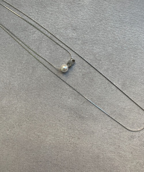 Chez toi（シェトワ）の「キャシャ2連ネックレス（ネックレス・レディース・シルバー/ゴールド・FREE）」の4枚目の写真