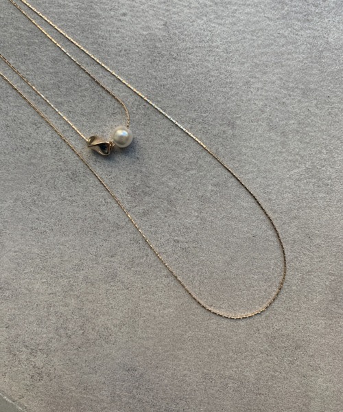 Chez toi（シェトワ）の「キャシャ2連ネックレス（ネックレス・レディース・シルバー/ゴールド・FREE）」の6枚目の写真