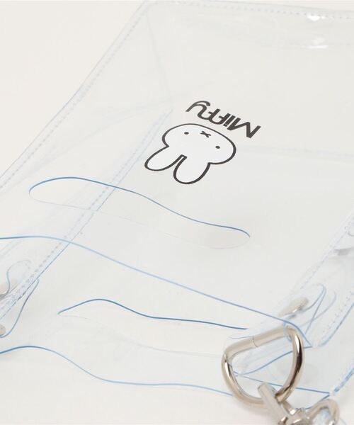 b・ROOM(ビールーム)の「【ミッフィー】MIFFYアクリルショルダーバッグ(ショルダーバッグ・キッズ・ホワイト/キャメル・FREE)」の5枚目の写真