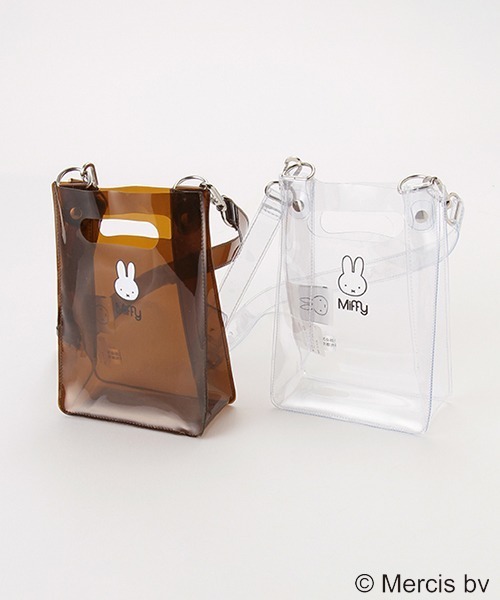 b・ROOM(ビールーム)の「【ミッフィー】MIFFYアクリルショルダーバッグ(ショルダーバッグ・キッズ・ホワイト/キャメル・FREE)」の12枚目の写真