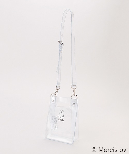 b・ROOM(ビールーム)の「【ミッフィー】MIFFYアクリルショルダーバッグ(ショルダーバッグ・キッズ・ホワイト/キャメル・FREE)」の16枚目の写真