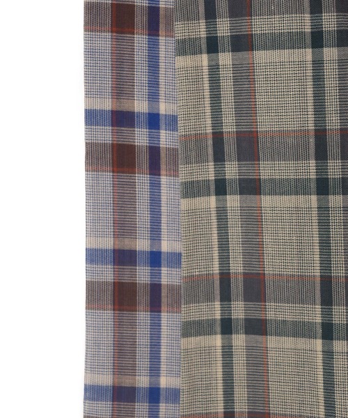 w closet(ダブルクローゼット)の「前リボンティアードチュニックはおり(シャツ/ブラウス・レディース・ブルー/グリーン・FREE)」の4枚目の写真