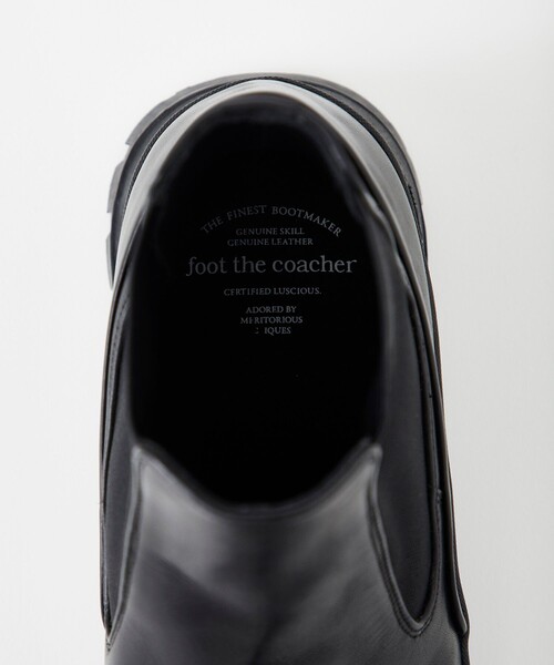 foot the coacher（フットザコーチャー）の「STUDIOUS別注 BRISTOL SIDEGORE（ブーツ・メンズ・ブラック・8/9/7）」の7枚目の写真