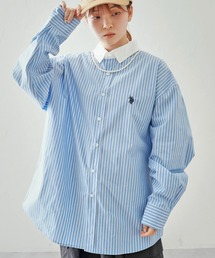 U.S. POLO ASSN. | 長袖ボタンダウンブロードシャツ(シャツ/ブラウス)