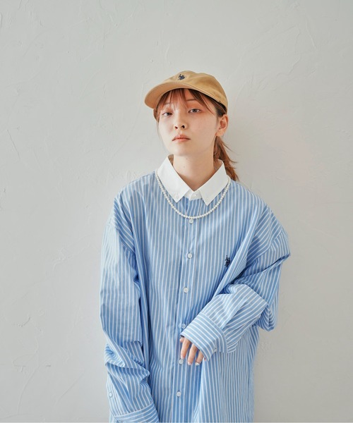 U.S. POLO ASSN.（ユーエスポロアッスン）の「長袖ボタンダウンブロードシャツ（シャツ/ブラウス・メンズ・ホワイト/ネイビー/サックスブルー/イエロー/ブルー/グリーン・SMALL/MEDIUM/LARGE/X-LARGE）」の15枚目の写真