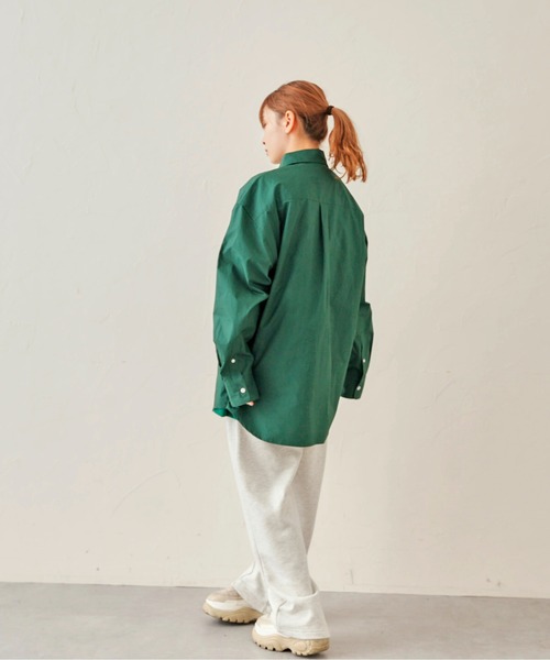 U.S. POLO ASSN.（ユーエスポロアッスン）の「長袖ボタンダウンブロードシャツ（シャツ/ブラウス・メンズ・ホワイト/ネイビー/サックスブルー/イエロー/ブルー/グリーン・SMALL/MEDIUM/LARGE/X-LARGE）」の9枚目の写真