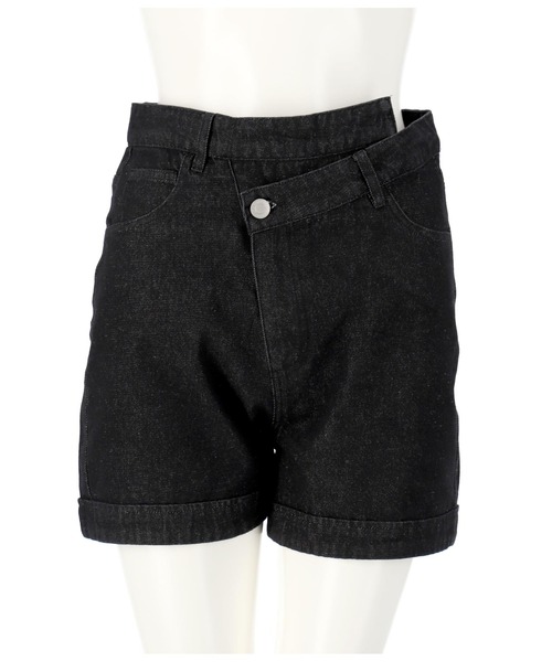 ANAP（アナップ）の「デニムデザインショートパンツ（デニムパンツ・レディース・オフホワイト/インディゴブルー/スミクロ/ブラック・L/M/S）」の15枚目の写真