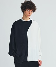 LiNoH | DRAPE LAYERED SHIRT(シャツ/ブラウス)