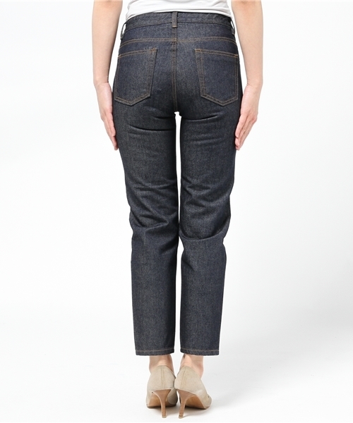 WHO'S WHO gallery（フーズフーギャラリー）の「ノンストレッチデニム（デニムパンツ・レディース・ネイビー・MEDIUM/SMALL）」の4枚目の写真