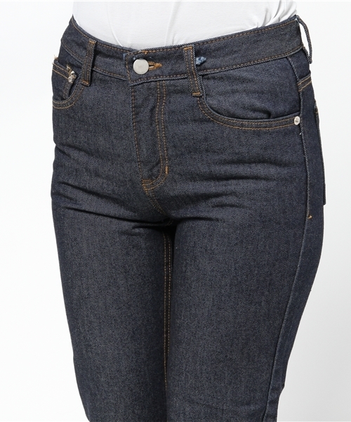 WHO'S WHO gallery（フーズフーギャラリー）の「ノンストレッチデニム（デニムパンツ・レディース・ネイビー・MEDIUM/SMALL）」の5枚目の写真