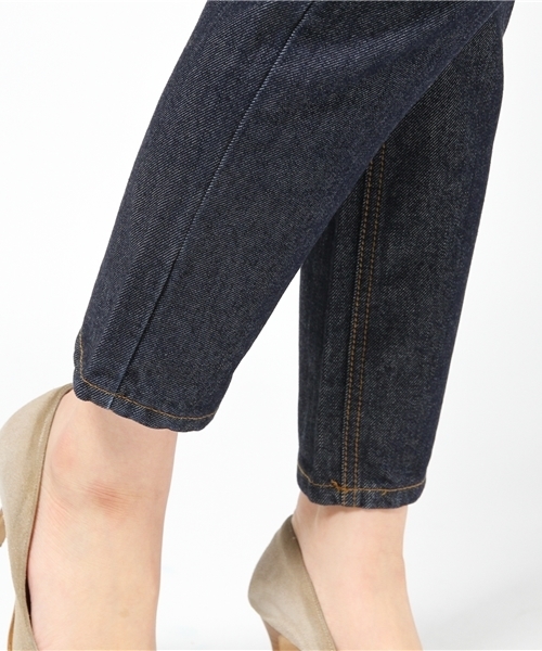WHO'S WHO gallery（フーズフーギャラリー）の「ノンストレッチデニム（デニムパンツ・レディース・ネイビー・MEDIUM/SMALL）」の9枚目の写真