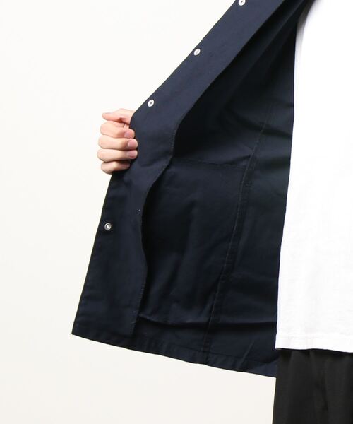 CERCA(チェルカ)の「GW/ツイル衿コーデュロイジャケット(ミリタリージャケット・メンズ・ネイビー/ベージュ/カーキ・LARGE/MEDIUM)」の6枚目の写真