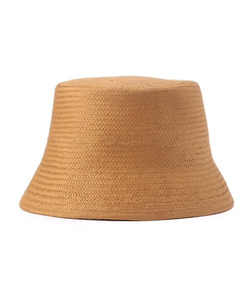 OPAQUE.CLIP（オペークドットクリップ）の「◆雑材バケハ（ハット・レディース・キャメル/ブラック・00）」の7枚目の写真