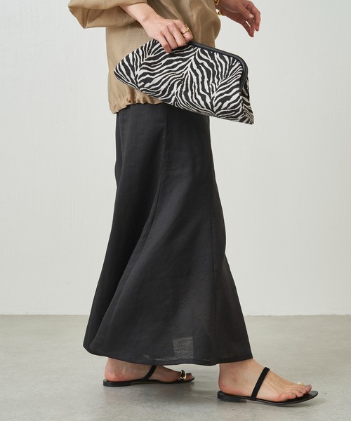 ラウンジドレス S リネンマーメイドスカート ロングスカート Loungedress スカート リネンマーメイドスカート : ZOZOTOWN