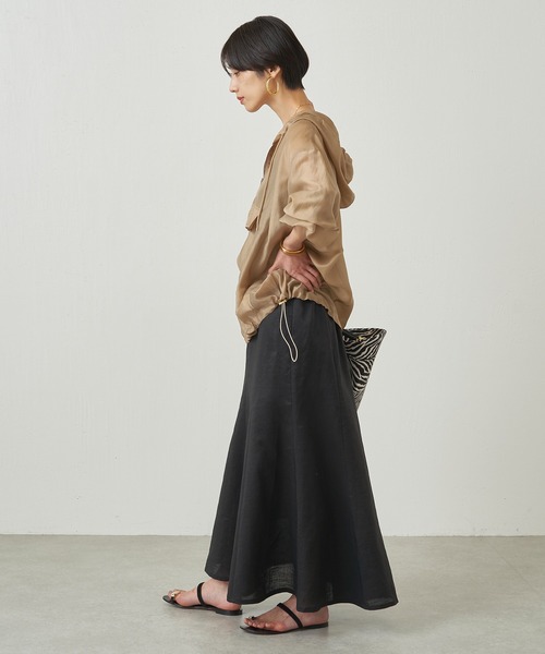 ラウンジドレス S リネンマーメイドスカート ロングスカート Loungedress スカート リネンマーメイドスカート : ZOZOTOWN
