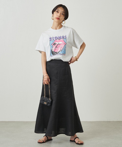 ラウンジドレス S リネンマーメイドスカート ロングスカート Loungedress スカート リネンマーメイドスカート : ZOZOTOWN