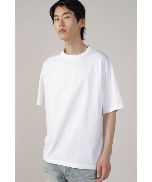 HIGH STREET（ハイストリート）の「HIGH STREET∴ULTIMA天竺BigTee（Tシャツ/カットソー・メンズ・ホワイト/ピンク/グレー・L/M）」の2枚目の写真