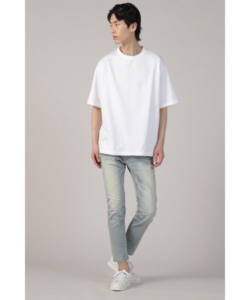 HIGH STREET（ハイストリート）の「HIGH STREET∴ULTIMA天竺BigTee（Tシャツ/カットソー・メンズ・ホワイト/ピンク/グレー・L/M）」の21枚目の写真