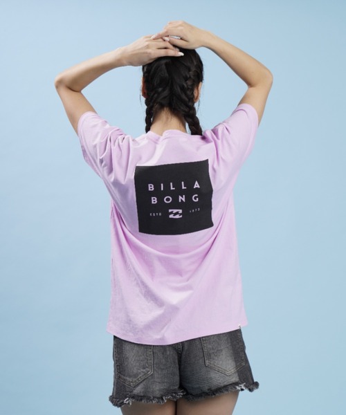 BILLABONG(ビラボン)の「BILLABONG/ビラボン ルーズシルエット バックプリントロゴTシャツ BC013-221(Tシャツ/カットソー・レディース・ブラック/ホワイト/ピンク・L/M)」の3枚目の写真