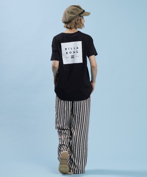 BILLABONG(ビラボン)の「BILLABONG/ビラボン ルーズシルエット バックプリントロゴTシャツ BC013-221(Tシャツ/カットソー・レディース・ブラック/ホワイト/ピンク・L/M)」の13枚目の写真