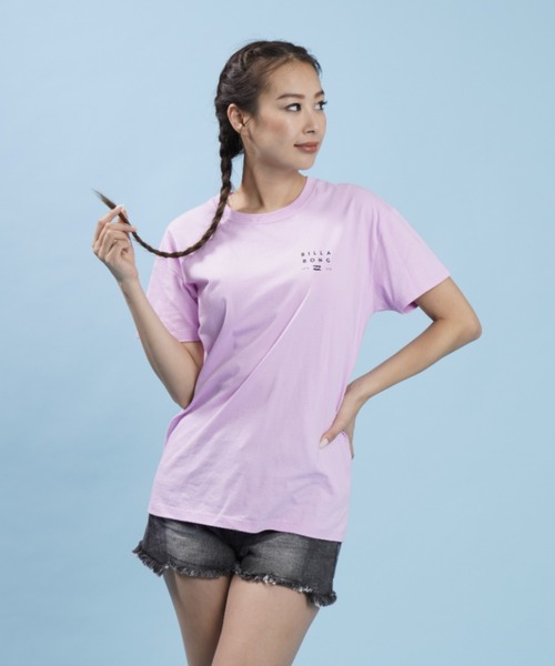 BILLABONG(ビラボン)の「BILLABONG/ビラボン ルーズシルエット バックプリントロゴTシャツ BC013-221(Tシャツ/カットソー・レディース・ブラック/ホワイト/ピンク・L/M)」の5枚目の写真