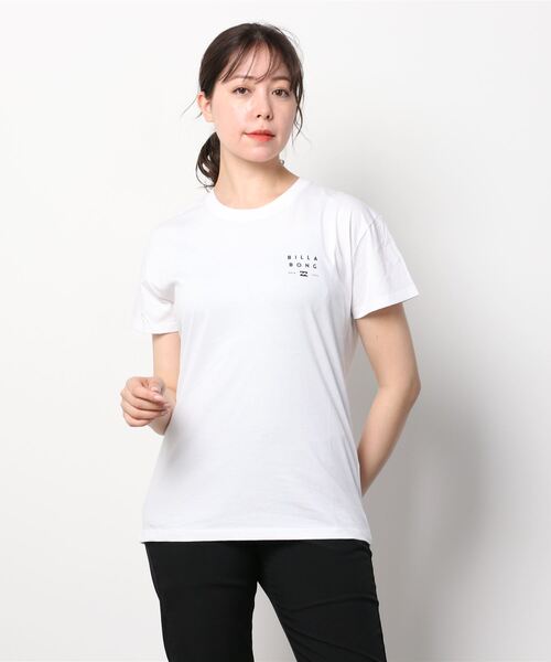 BILLABONG(ビラボン)の「BILLABONG/ビラボン ルーズシルエット バックプリントロゴTシャツ BC013-221(Tシャツ/カットソー・レディース・ブラック/ホワイト/ピンク・L/M)」の15枚目の写真