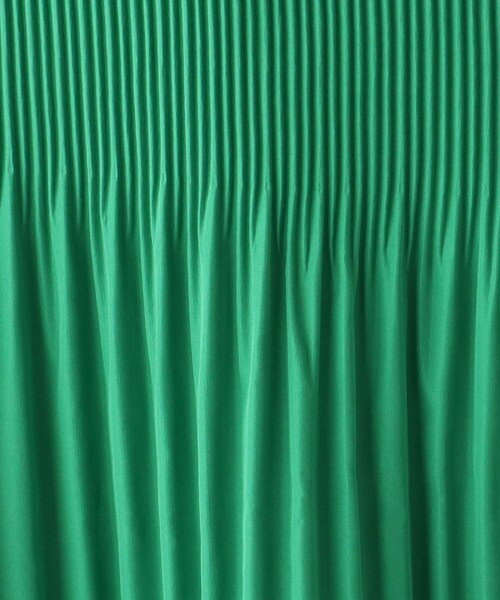 OPAQUE.CLIP（オペークドットクリップ）の「◆【C】ライトタフタ ティアードプリーツスカート（スカート・レディース・キャメル/ブラック/グリーン・40/36/38）」の6枚目の写真