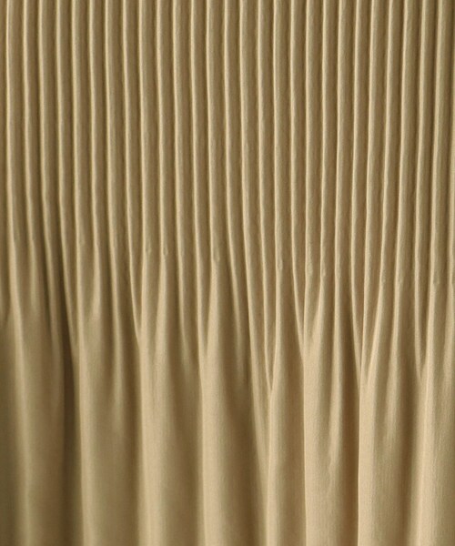 OPAQUE.CLIP（オペークドットクリップ）の「◆【C】ライトタフタ ティアードプリーツスカート（スカート・レディース・キャメル/ブラック/グリーン・40/36/38）」の9枚目の写真