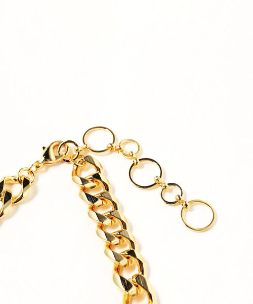 Ray BEAMS（レイビームス）の「Ray BEAMS / ボリューム キヘイチェーン ネックレス（ネックレス・レディース・ゴールド/シルバー・ONE SIZE）」の4枚目の写真