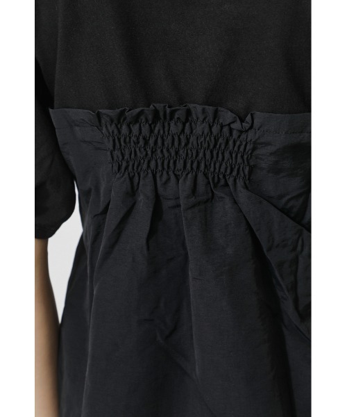 AZUL by moussy（アズールバイマウジー）の「BUSTIER LAYERED TOPS/ビスチェレイヤードトップス（Tシャツ/カットソー・レディース・ブラック/ブラック系その他/ベージュ系その他/イエロー系その他・SMALL/MEDIUM）」の15枚目の写真