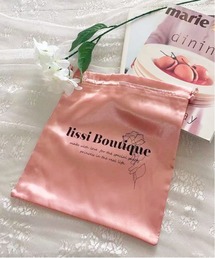 lissi Boutique（リージーブティック）の「【lissi Boutique】シンプルロゴ巾着ポーチ（トートバッグ）」