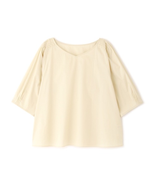 human woman(ヒューマンウーマン)の「◆ピンタックブラウス(シャツ/ブラウス・レディース・ブルー/ネイビー/ホワイト系その他・MEDIUM)」の20枚目の写真