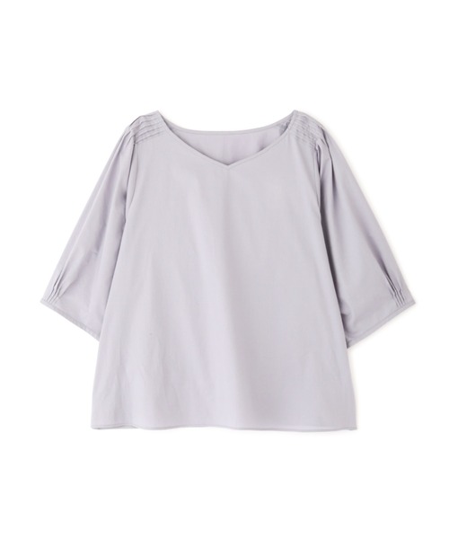 human woman(ヒューマンウーマン)の「◆ピンタックブラウス(シャツ/ブラウス・レディース・ブルー/ネイビー/ホワイト系その他・MEDIUM)」の21枚目の写真