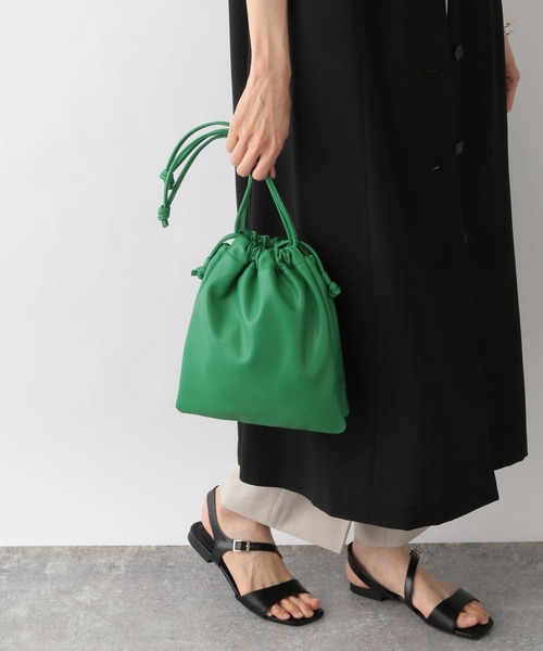 GLOBAL WORK（グローバルワーク）の「カラー巾着ショルダー/298548