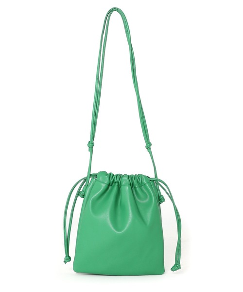 GLOBAL WORK（グローバルワーク）の「カラー巾着ショルダー/298548