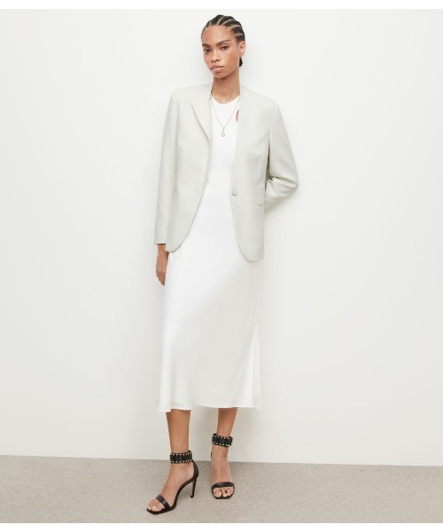ALLSAINTS（オールセインツ）の「LEIGH BLAZER | LEIGH ブレザー（テーラードジャケット・レディース・アイボリー・4/6/8/10）」の2枚目の写真