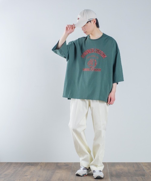 improves(インプローブス)の「ツイル ワイド チノ カラーパンツ(チノパンツ・メンズ・チャコールグレー/レッド/ワイン/ブラック/オレンジ/キナリ/ベージュ/マスタード/ダークグリーン/ブルー・MEDIUM/LARGE)」の15枚目の写真