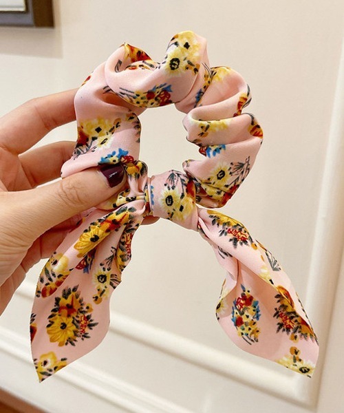 Float 花柄 リボン シュシュ シュシュ Tone Select Goods トーンセレクトグッズ のファッション通販 Zozotown Float 花柄 リボン シュシュ シュシュ Tone Select Goods トーンセレクトグッズ のファッション通販 Zozotown