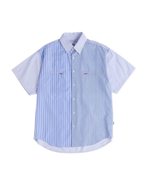 FTW(エフティダブリュー)の「MULTI STRIPE S/S SHIRT(シャツ/ブラウス・メンズ・ブラック/ブルー・MEDIUM/LARGE)」の21枚目の写真