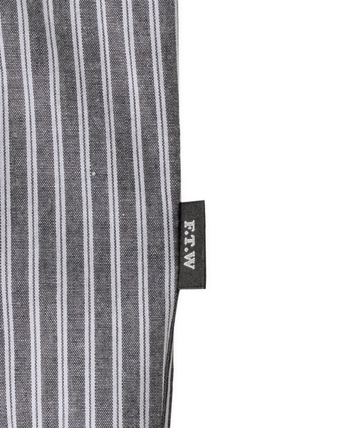 FTW(エフティダブリュー)の「MULTI STRIPE S/S SHIRT(シャツ/ブラウス・メンズ・ブラック/ブルー・MEDIUM/LARGE)」の8枚目の写真