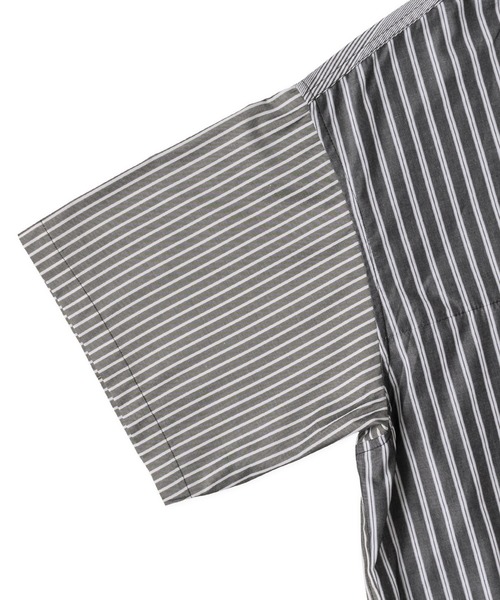 FTW(エフティダブリュー)の「MULTI STRIPE S/S SHIRT(シャツ/ブラウス・メンズ・ブラック/ブルー・MEDIUM/LARGE)」の16枚目の写真
