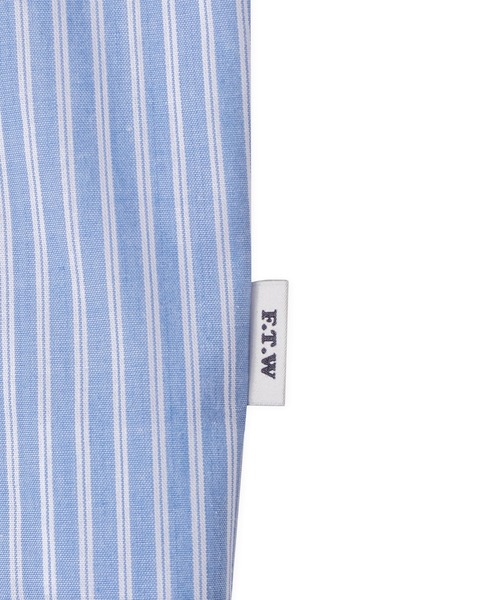 FTW(エフティダブリュー)の「MULTI STRIPE S/S SHIRT(シャツ/ブラウス・メンズ・ブラック/ブルー・MEDIUM/LARGE)」の9枚目の写真