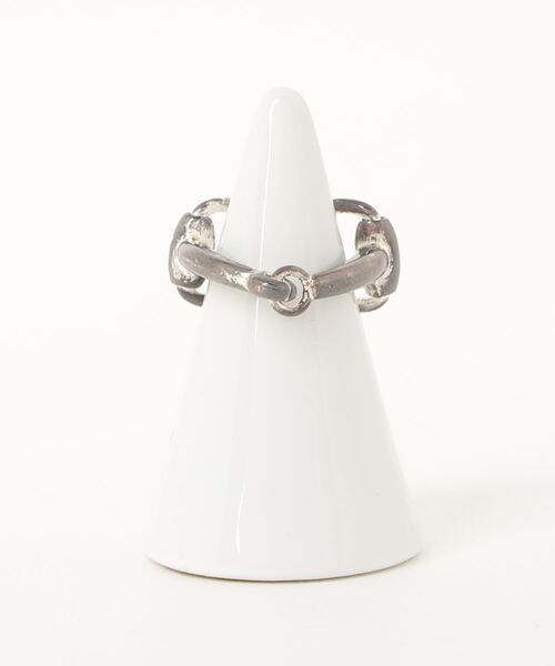 on the sunny side of the street（オンザサニーサイドオブザストリート）の「【on the sunny side of the street】Vintage Bit Ring（リング・レディース・シルバー・FREE）」の2枚目の写真