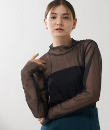 Lui's | ゼブラプリントシアートップス(Tシャツ/カットソー)