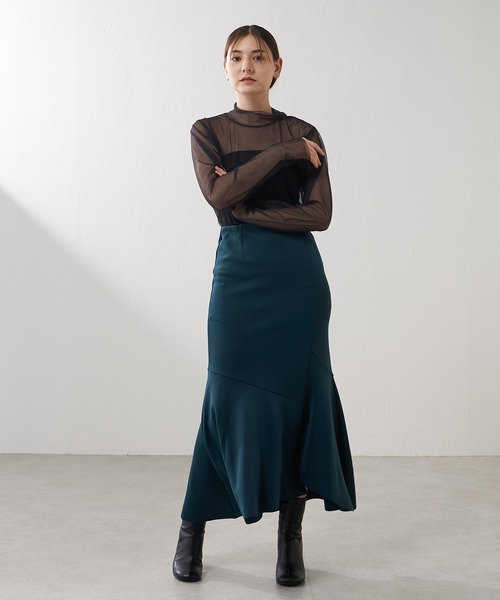 Lui's（ルイス）の「ゼブラプリントシアートップス（Tシャツ/カットソー・レディース・ベージュ/ブラウン・FREE）」の7枚目の写真