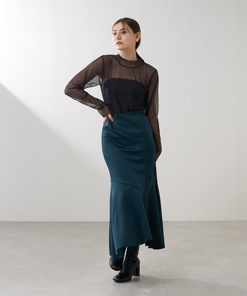 Lui's（ルイス）の「ゼブラプリントシアートップス（Tシャツ/カットソー・レディース・ベージュ/ブラウン・FREE）」の8枚目の写真